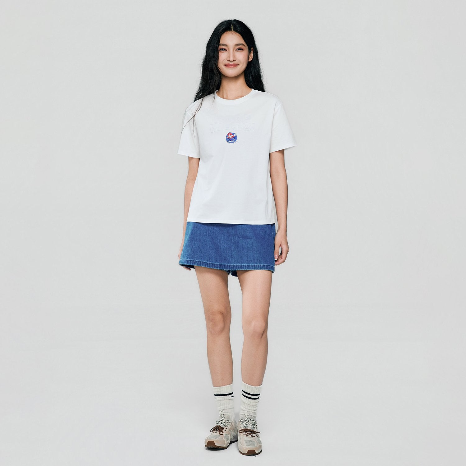 Women's Super Mario Relaxed PrintTee - Image 2