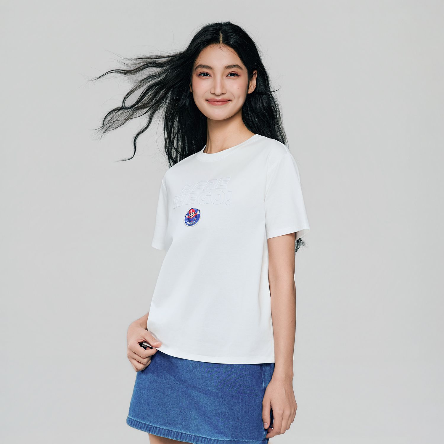 Women's Super Mario Relaxed PrintTee - Image 3