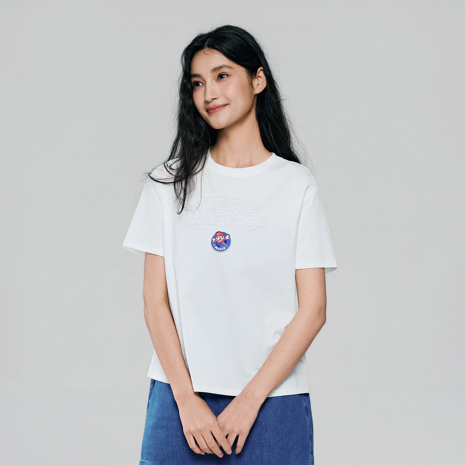 Women's Super Mario Relaxed PrintTee - Image 4