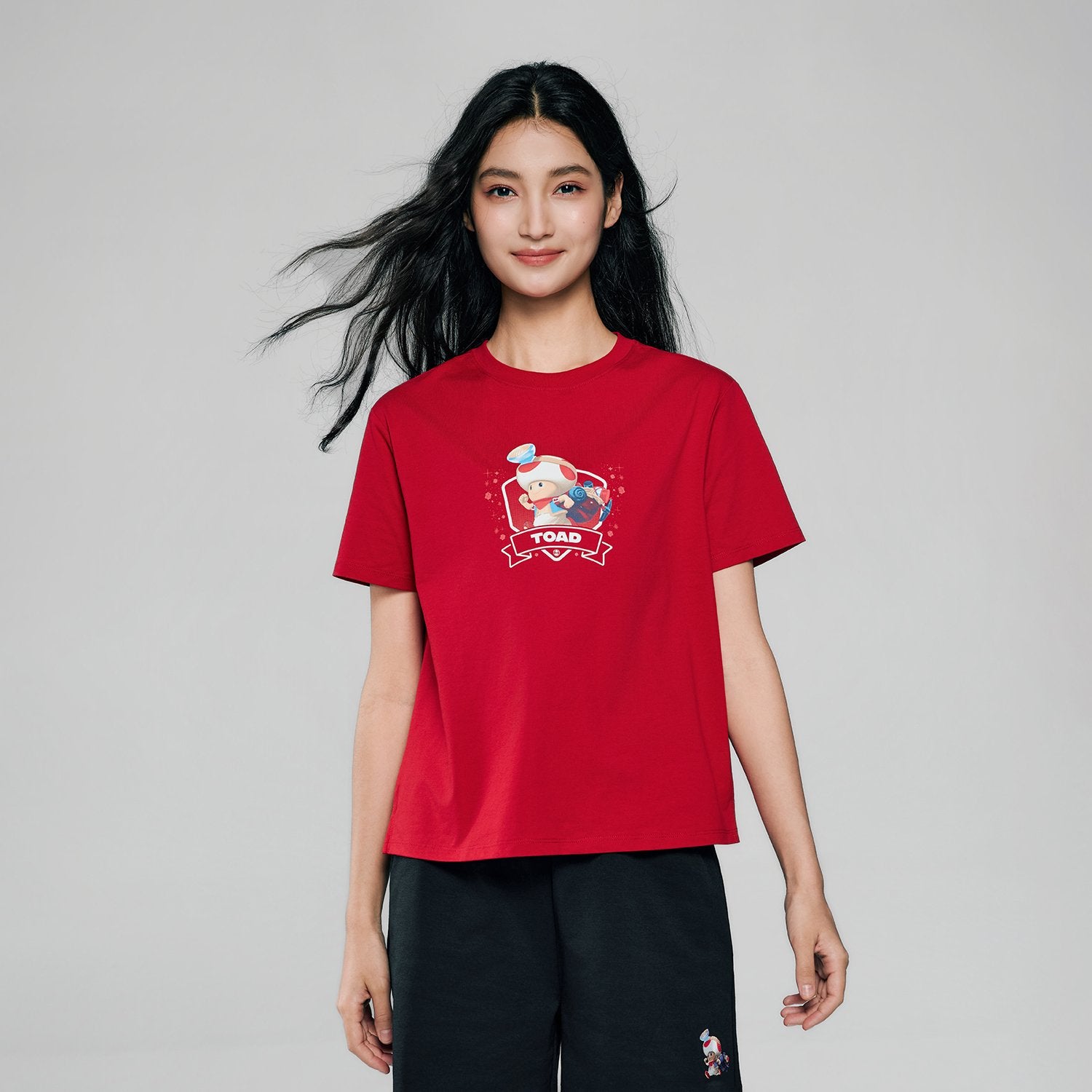 Women's Super Mario Relaxed PrintTee - Image 1