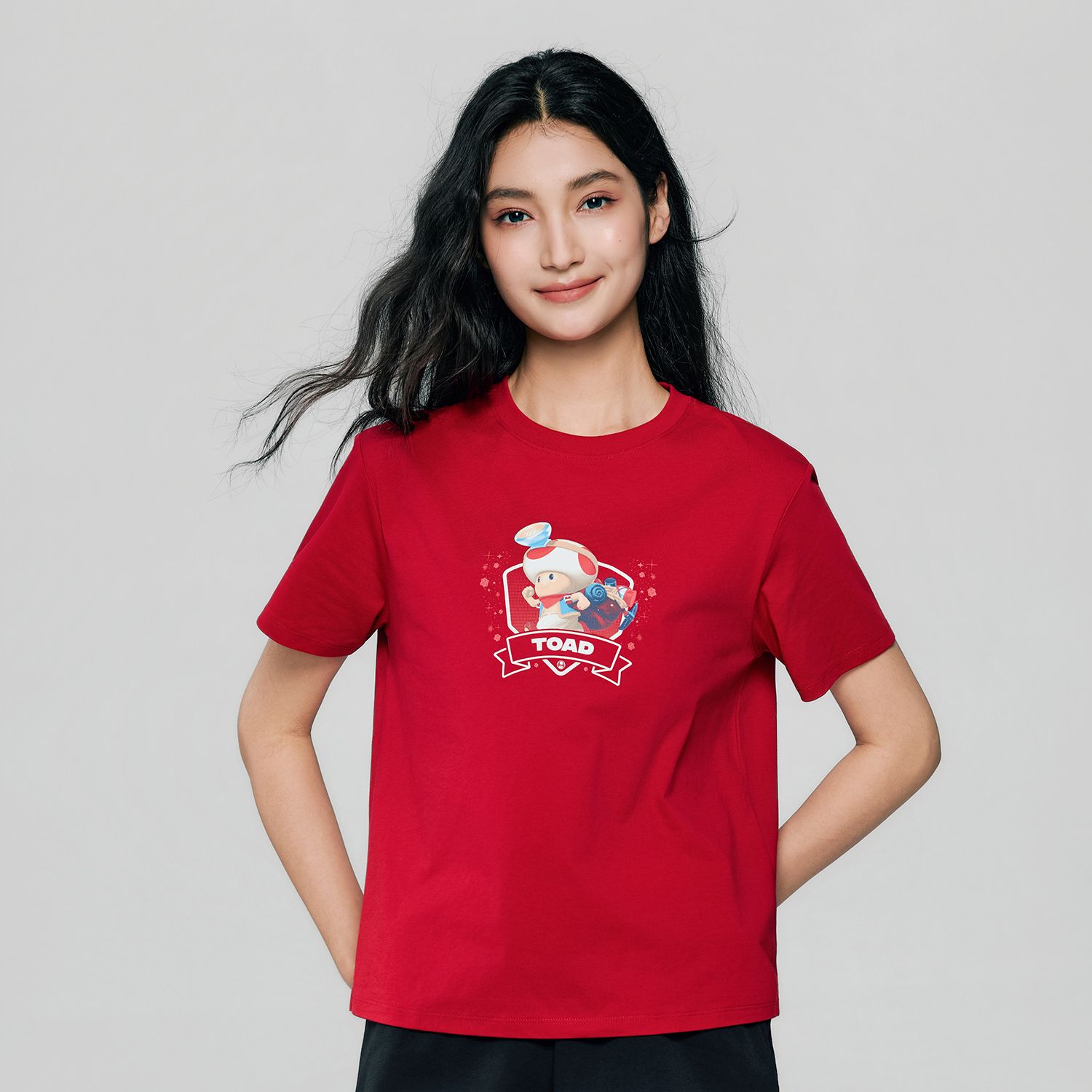 Women's Super Mario Relaxed PrintTee - Image 4