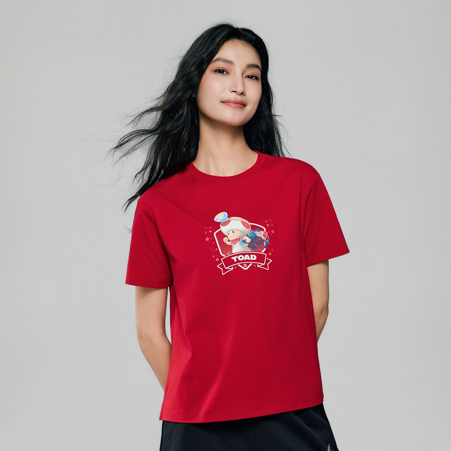 Women's Super Mario Relaxed PrintTee - Image 5