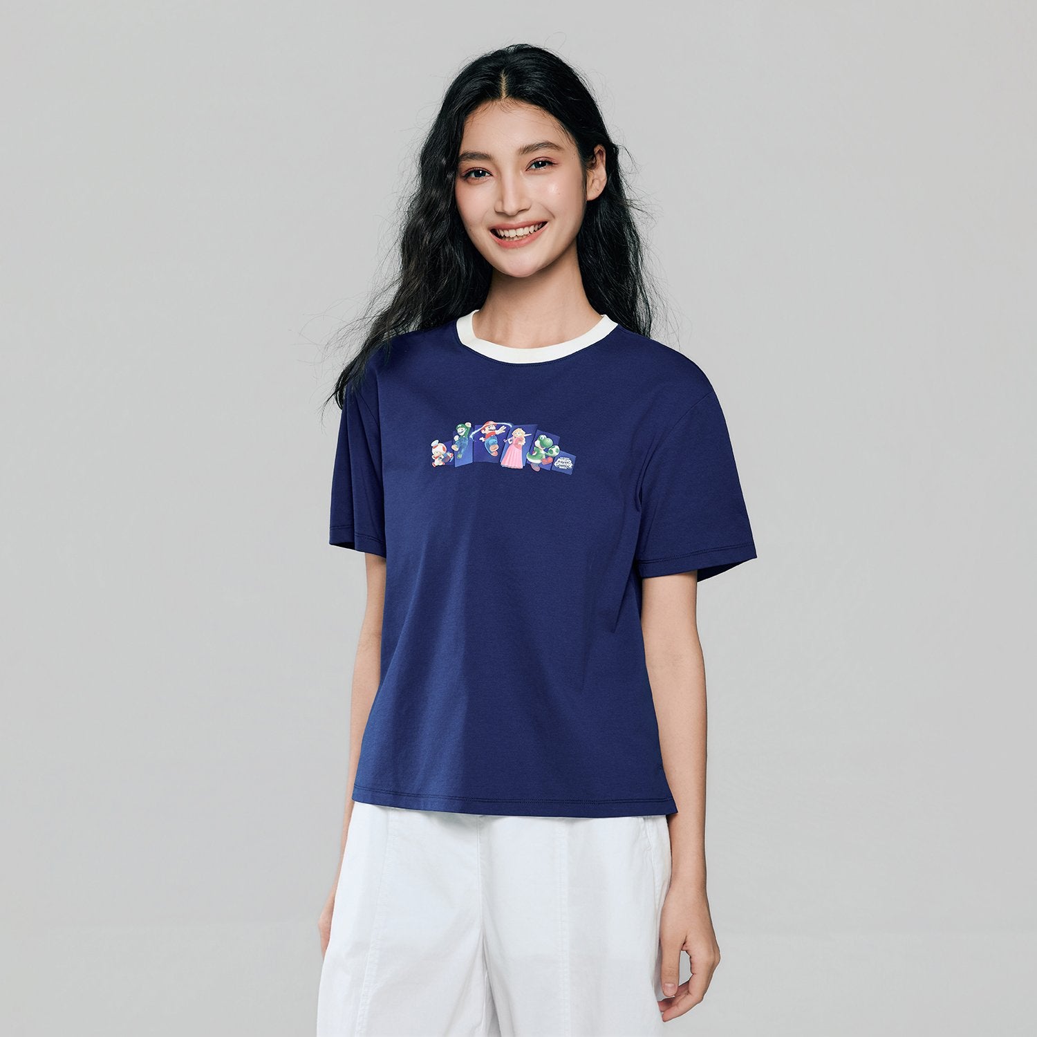 Women's Super Mario Relaxed PrintTee - Image 1