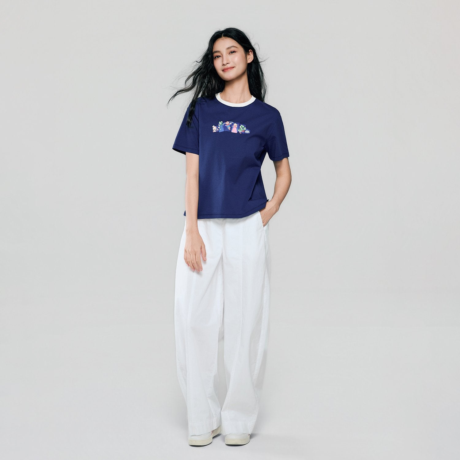 Women's Super Mario Relaxed PrintTee - Image 2