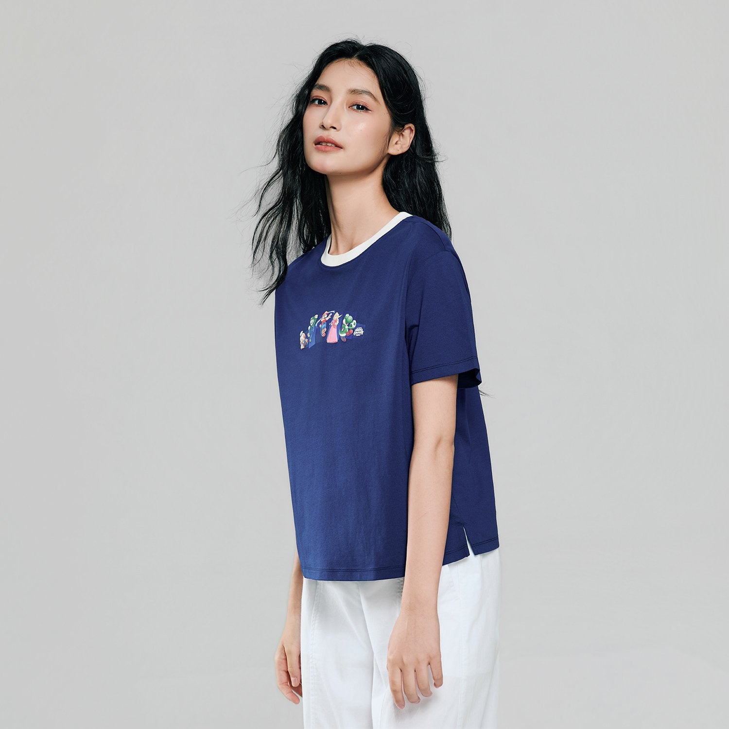 Women's Super Mario Relaxed PrintTee - Image 4