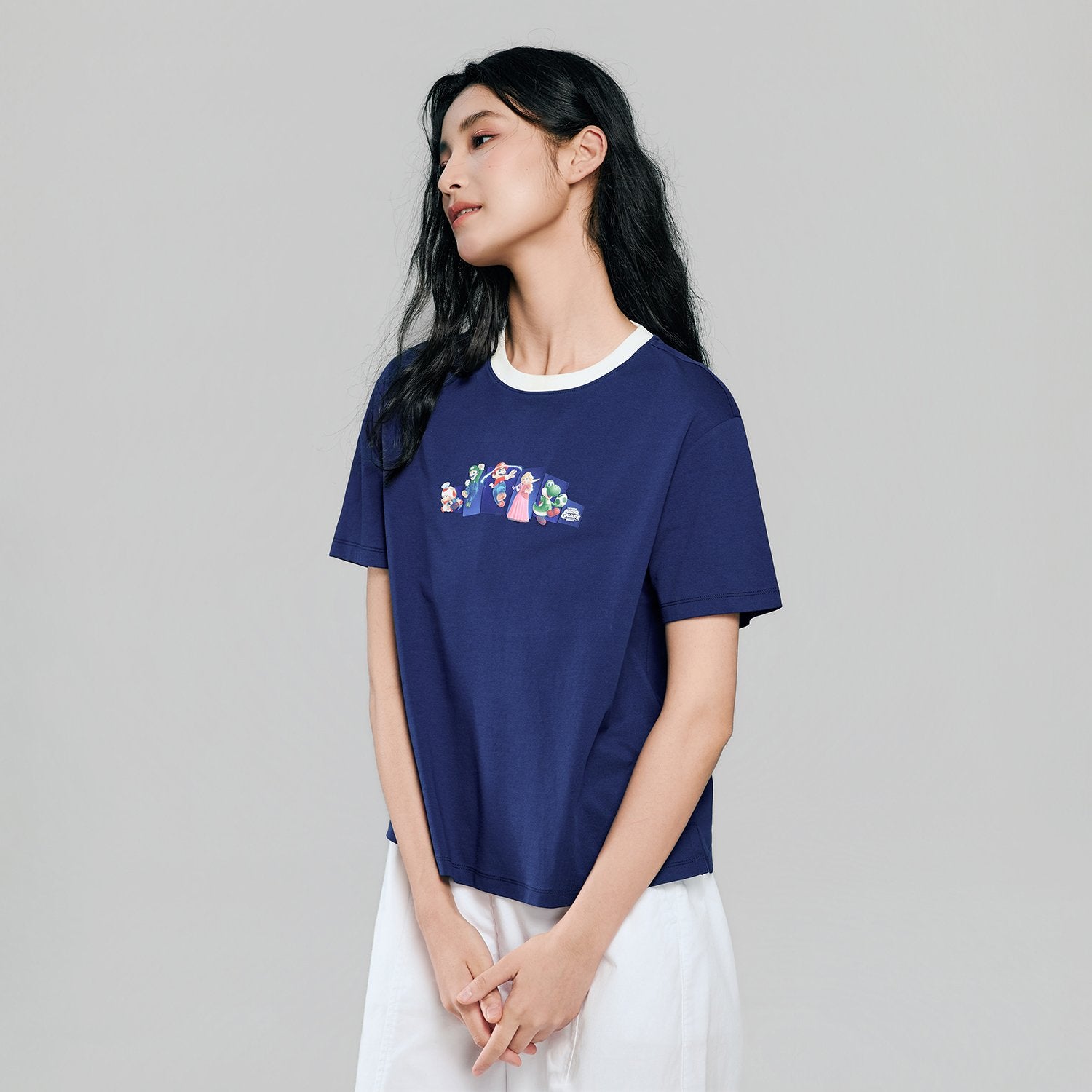 Women's Super Mario Relaxed PrintTee - Image 5