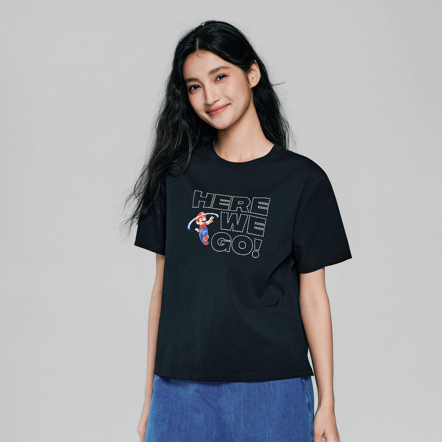 Women's Super Mario Relaxed PrintTee - Image 1