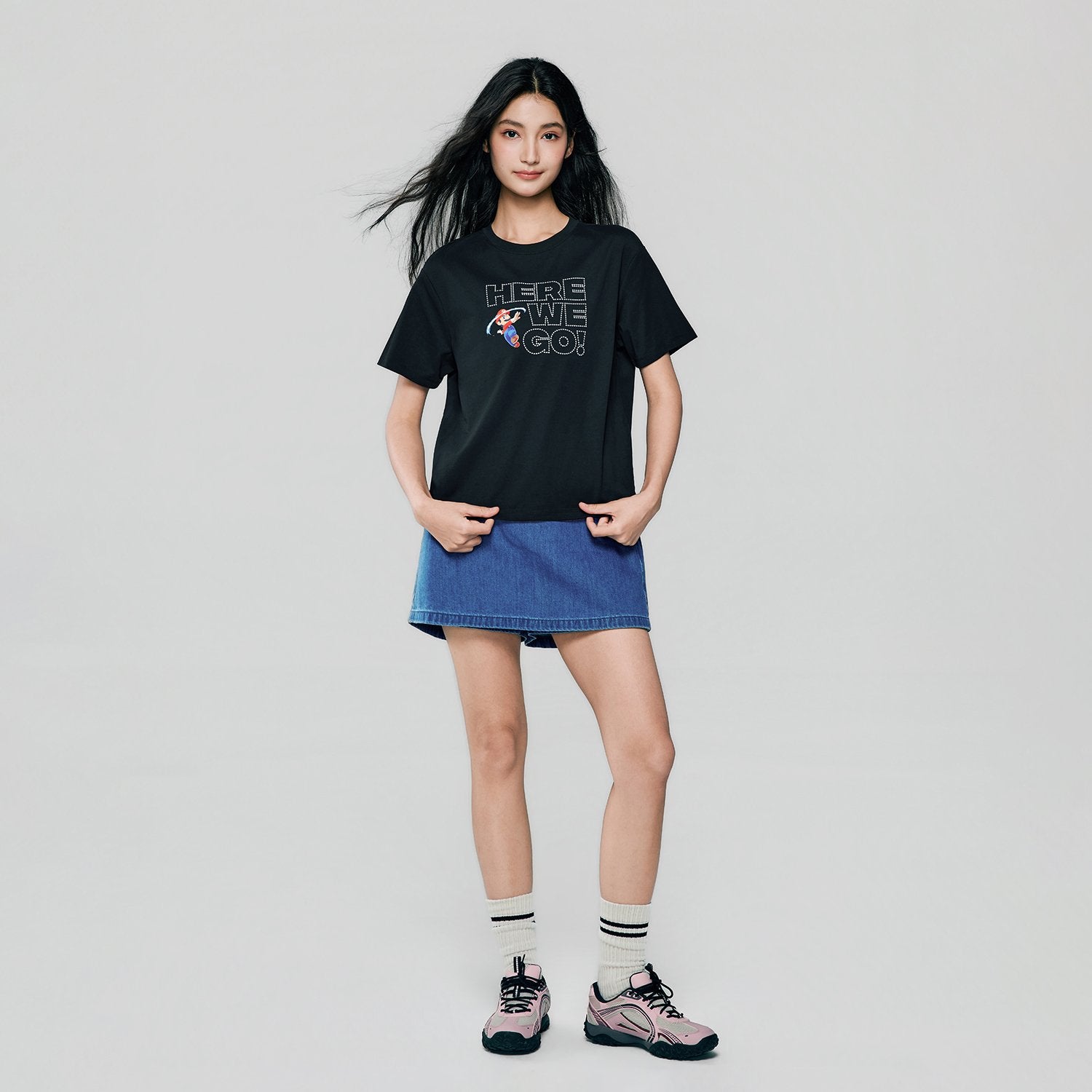 Women's Super Mario Relaxed PrintTee - Image 2