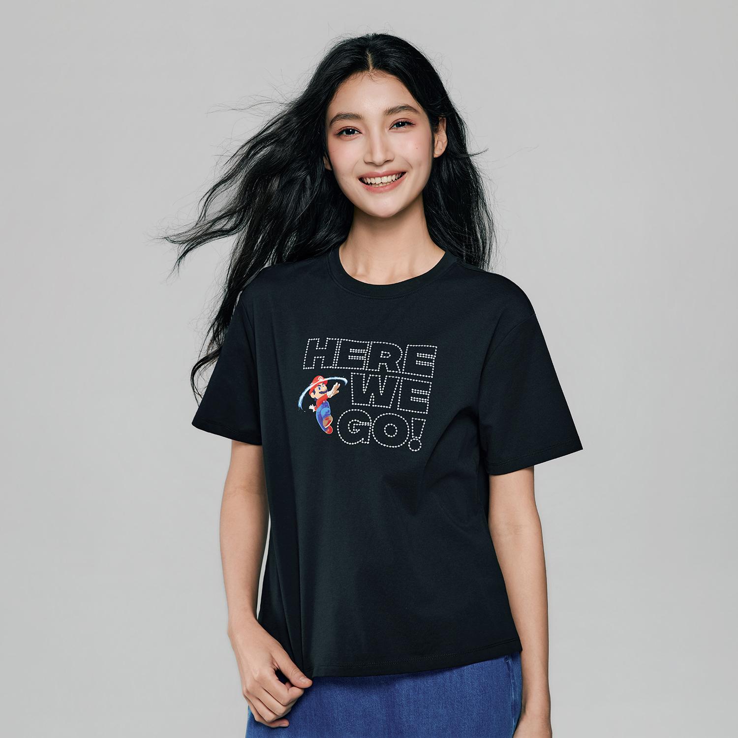 Women's Super Mario Relaxed PrintTee - Image 3