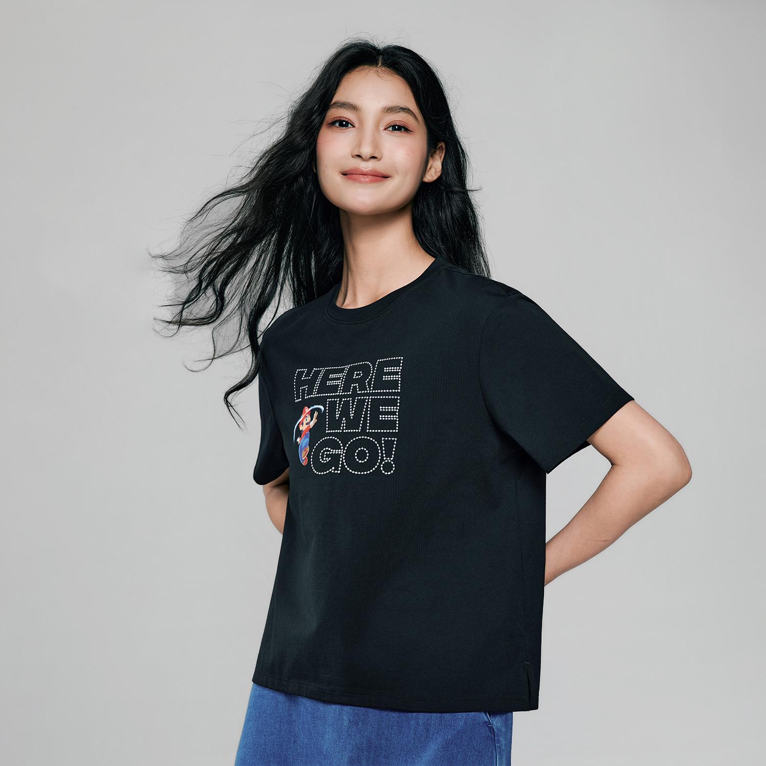Women's Super Mario Relaxed PrintTee - Image 4