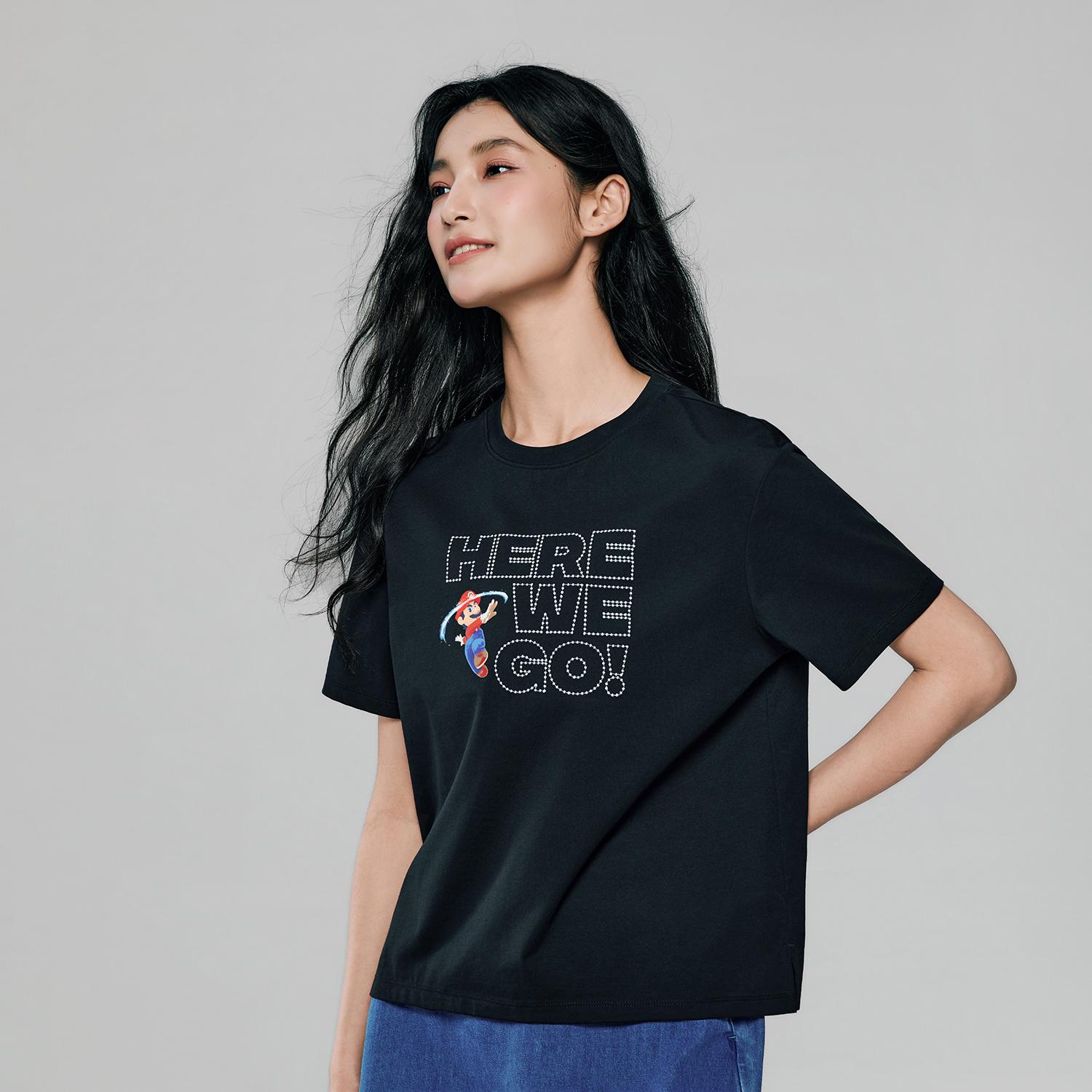 Women's Super Mario Relaxed PrintTee - Image 5