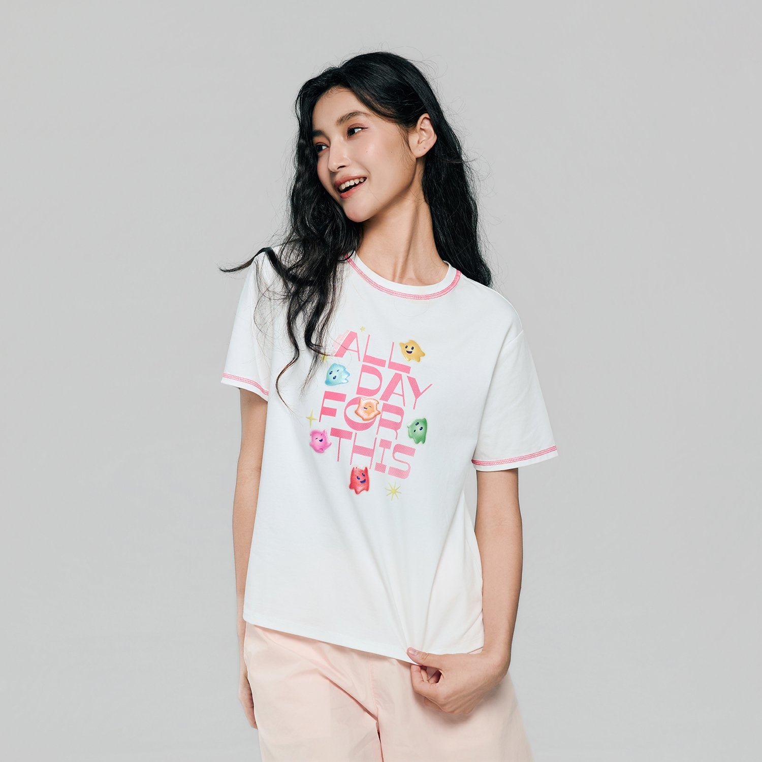 Women's Super Mario Relaxed PrintTee - Image 3