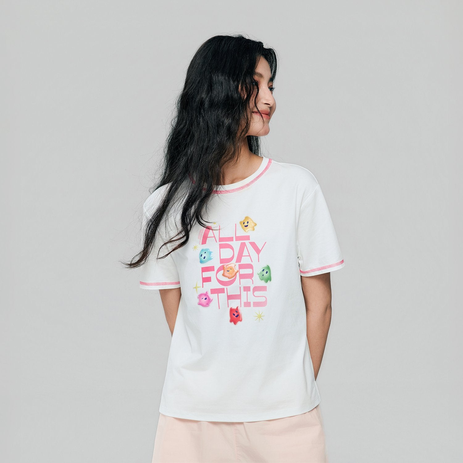 Women's Super Mario Relaxed PrintTee - Image 4