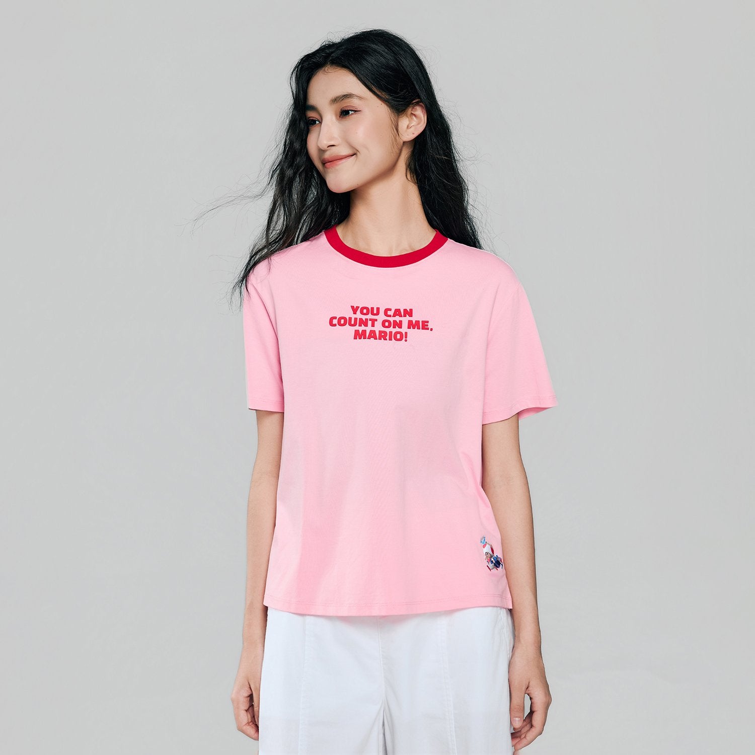 Women's Super Mario Relaxed PrintTee - Image 1