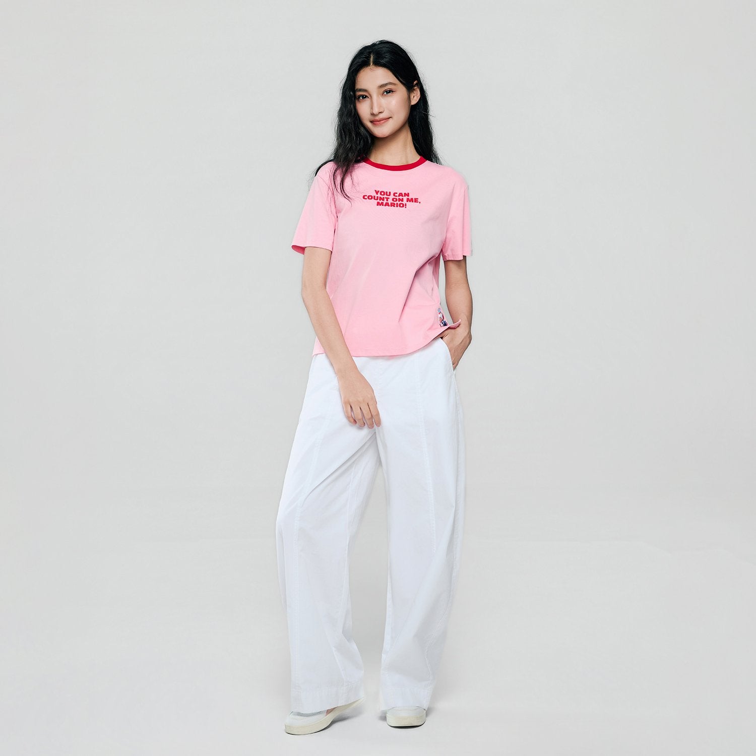 Women's Super Mario Relaxed PrintTee - Image 2
