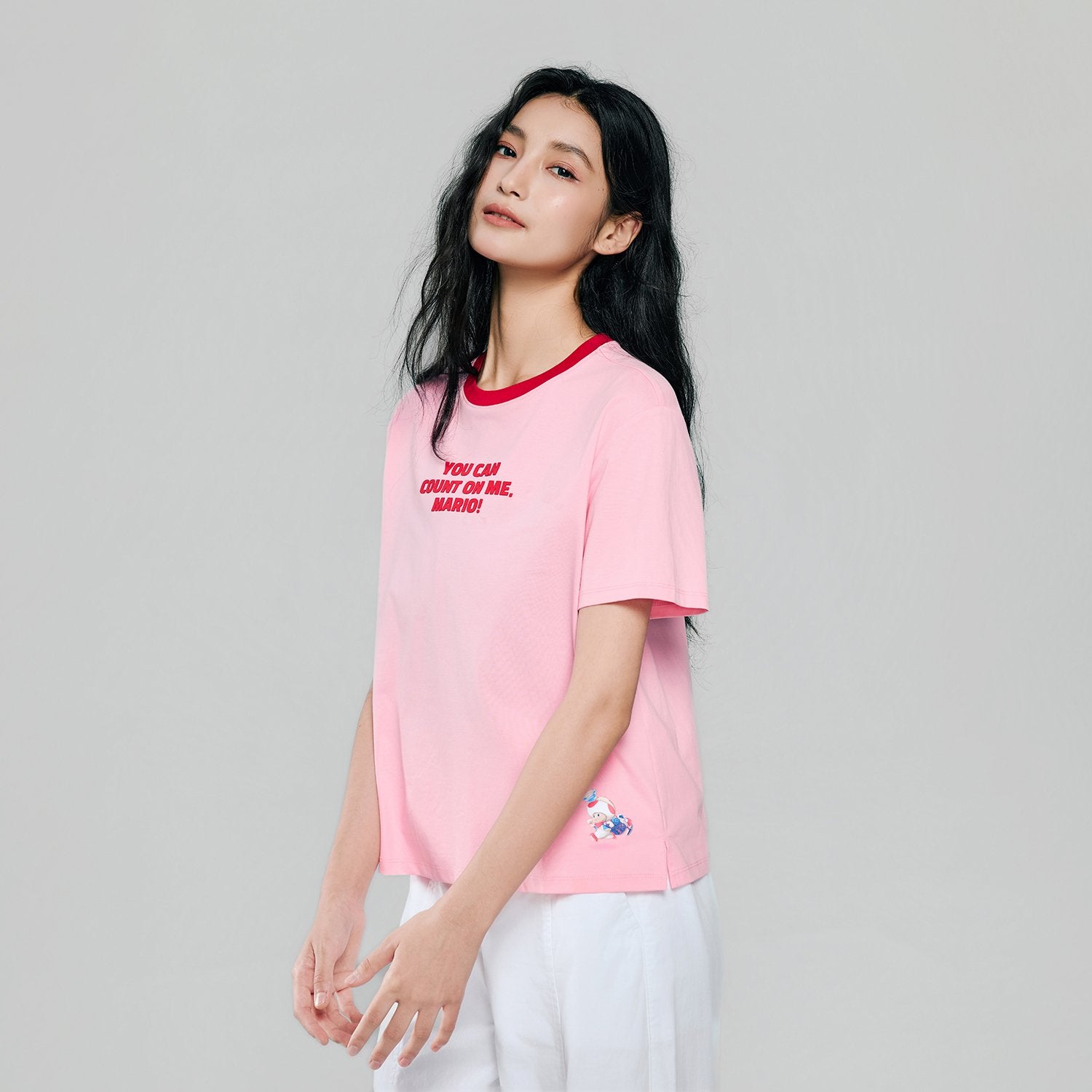 Women's Super Mario Relaxed PrintTee - Image 3