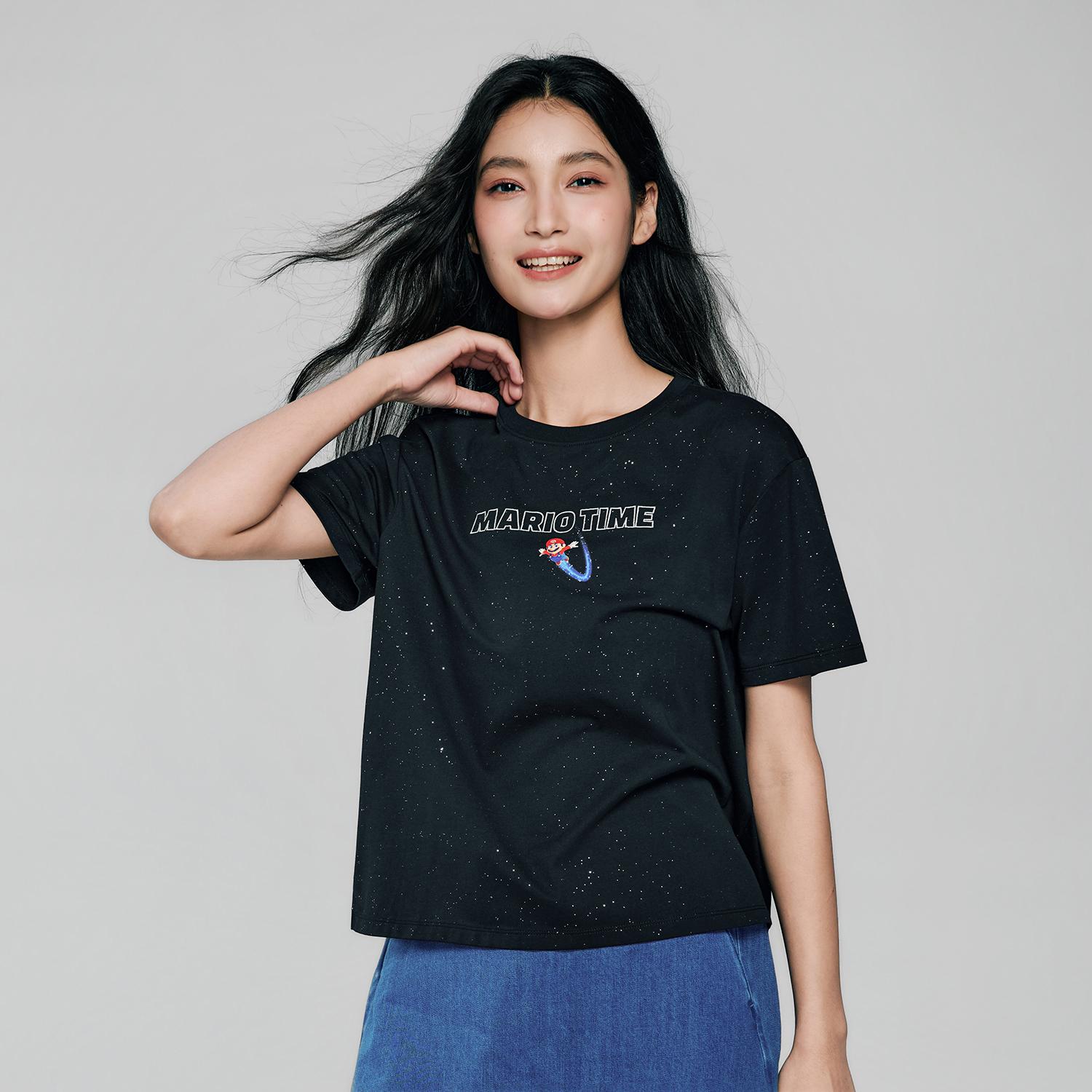Women's Super Mario Relaxed PrintTee - Image 1