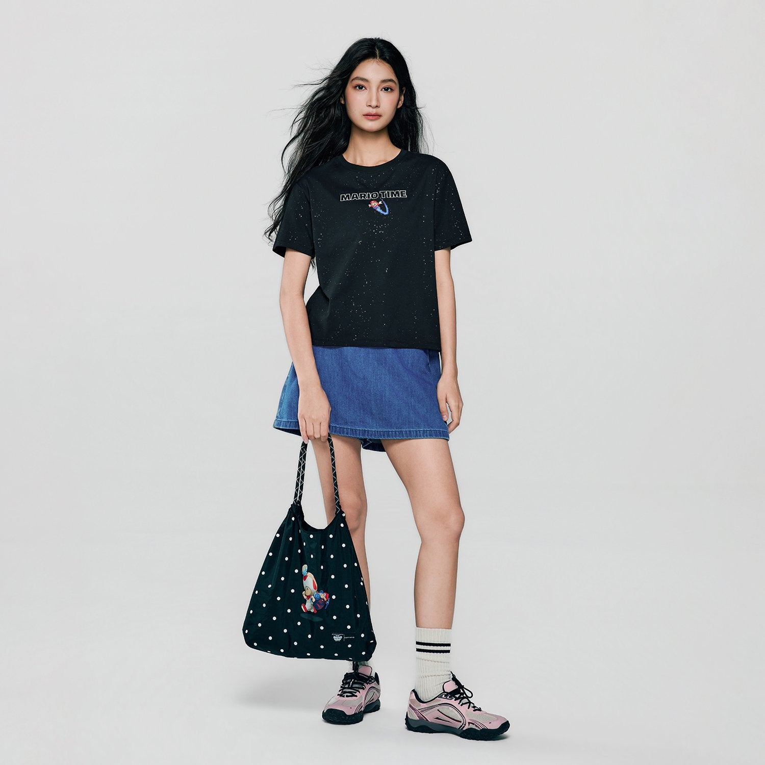 Women's Super Mario Relaxed PrintTee - Image 2
