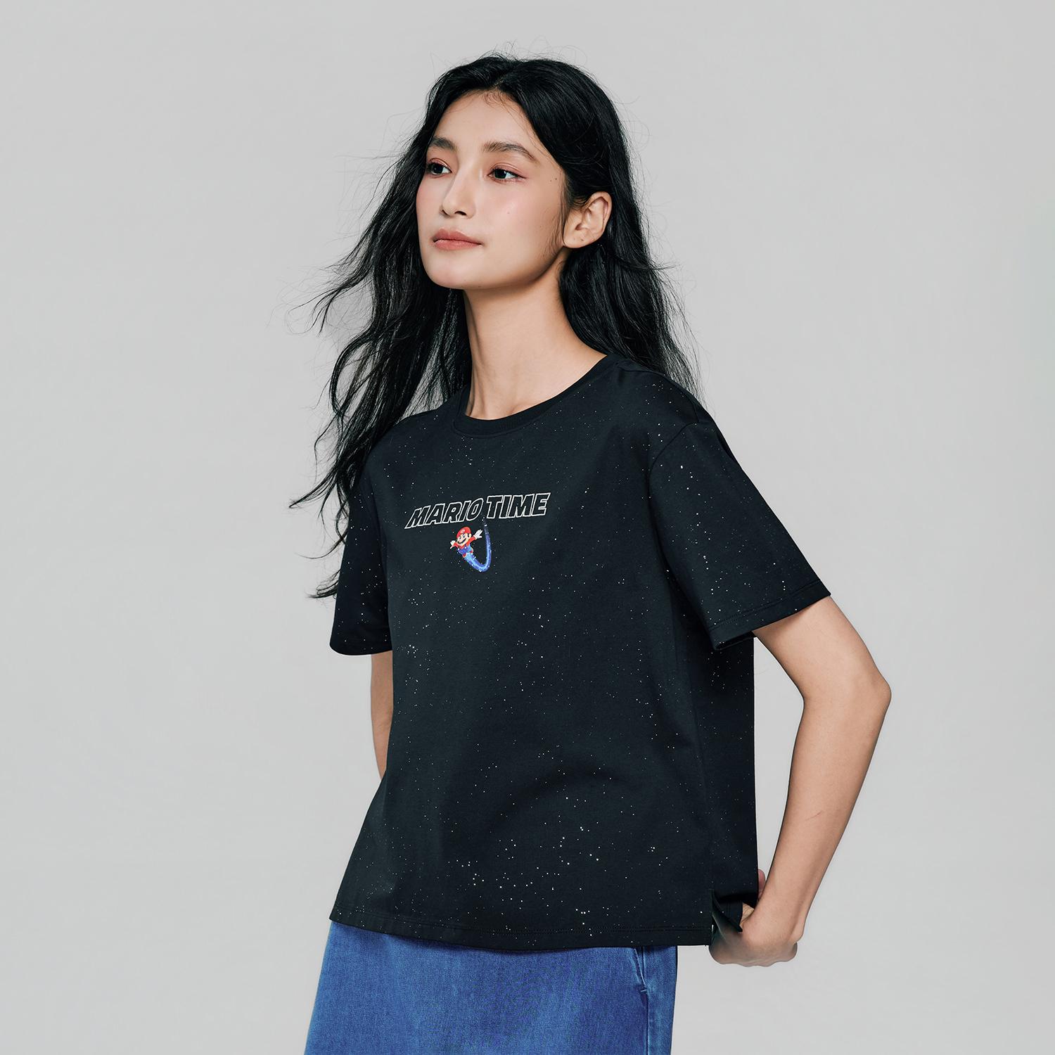 Women's Super Mario Relaxed PrintTee - Image 4