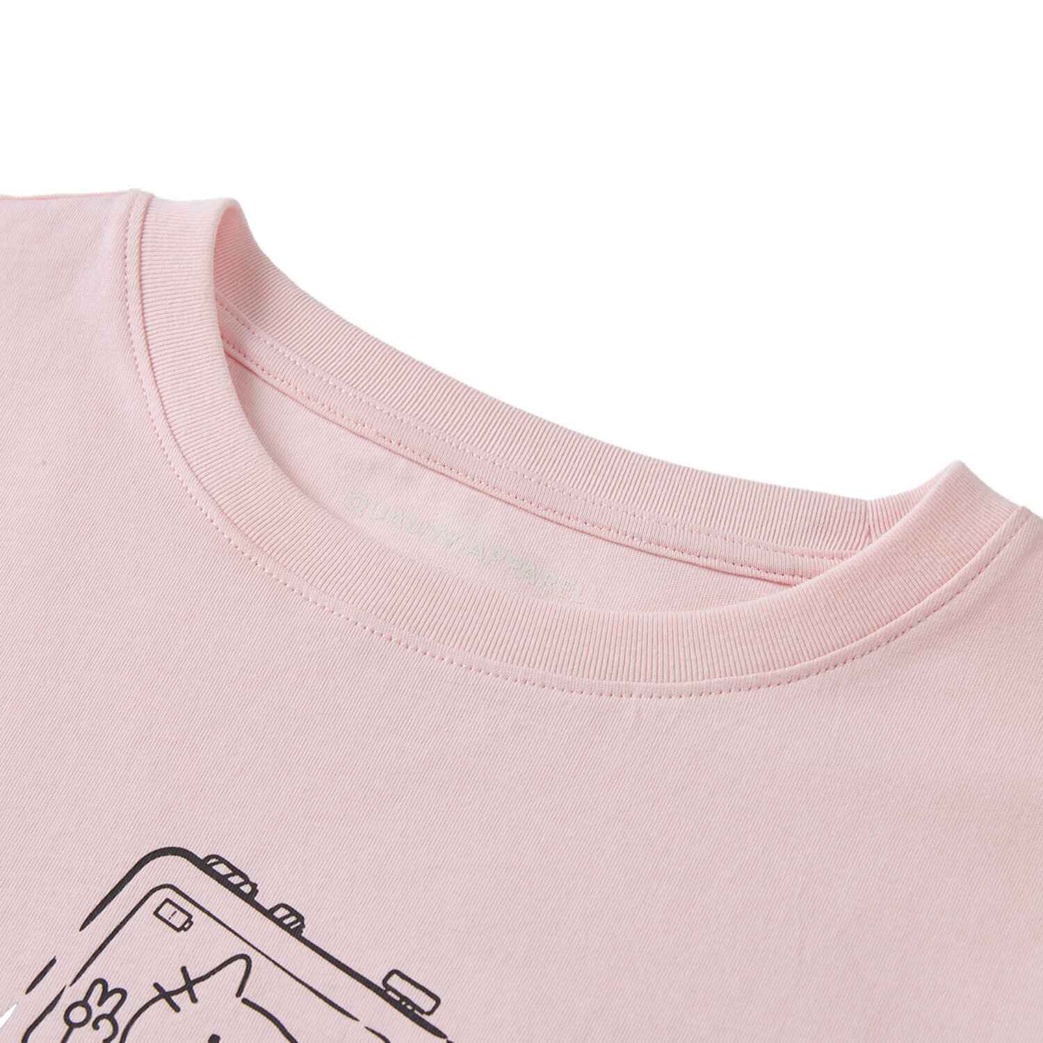 Women's  Regular Fit Message Print T-Shirt - Image 3