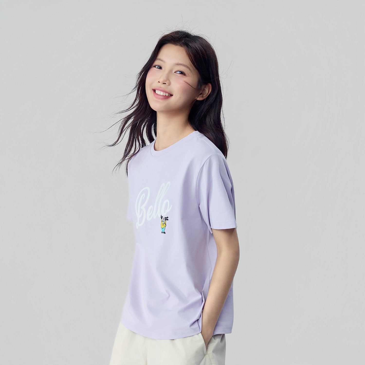 Women's Minions Relaxed Fit Print Tee - Image 4