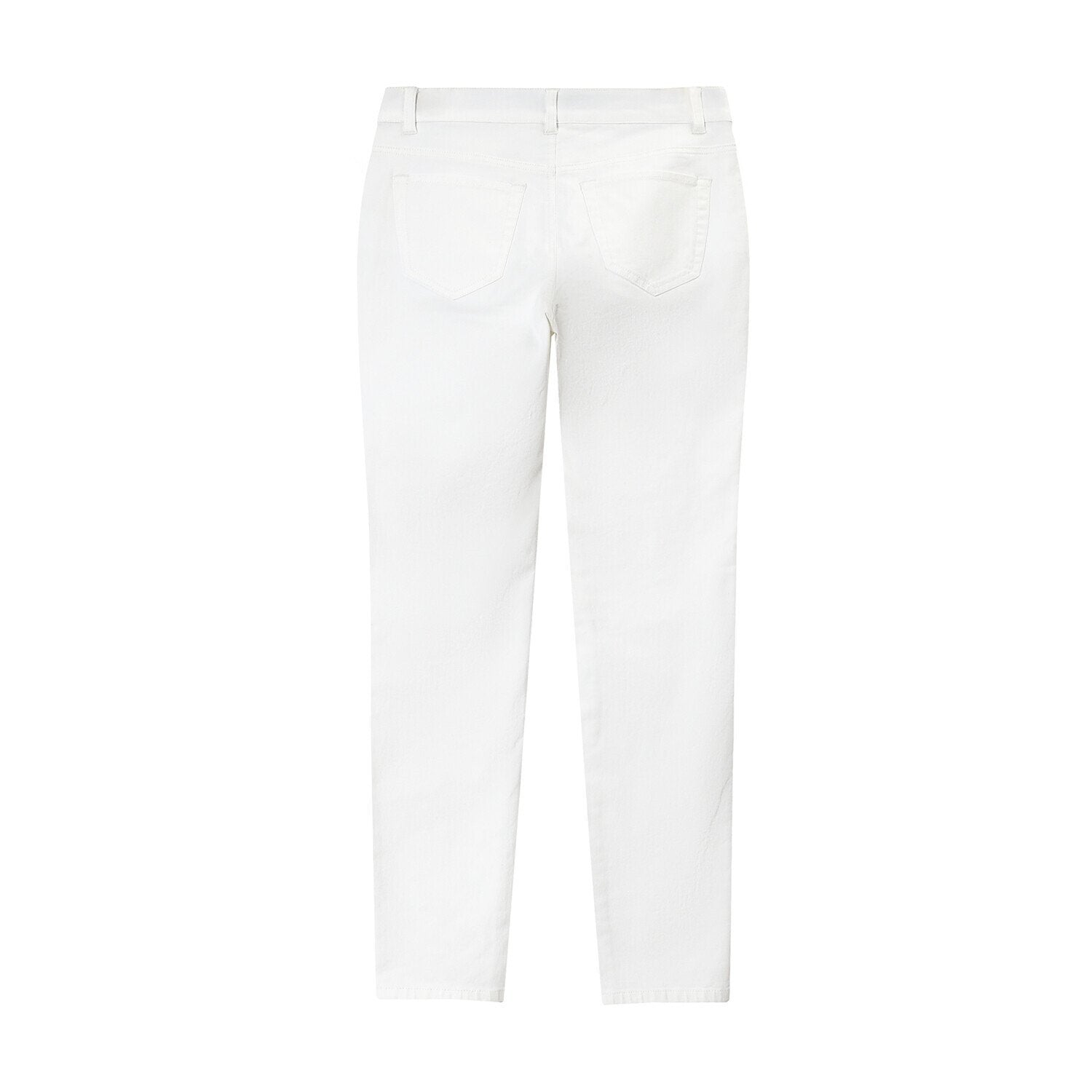 Women Mid Rise Slim Taper Pocket Pants - Image 2