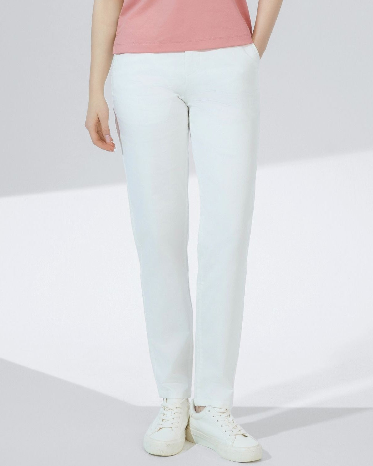 Quick buy Women's High Waist Regular Taper Khaki Pant