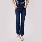 Women High Waist  Pocket Jeans - Image 1