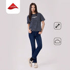 Women High Waist  Pocket Jeans - Image 2