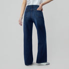 Women High Waist Loose Fit Pocket Jeans - Image 5