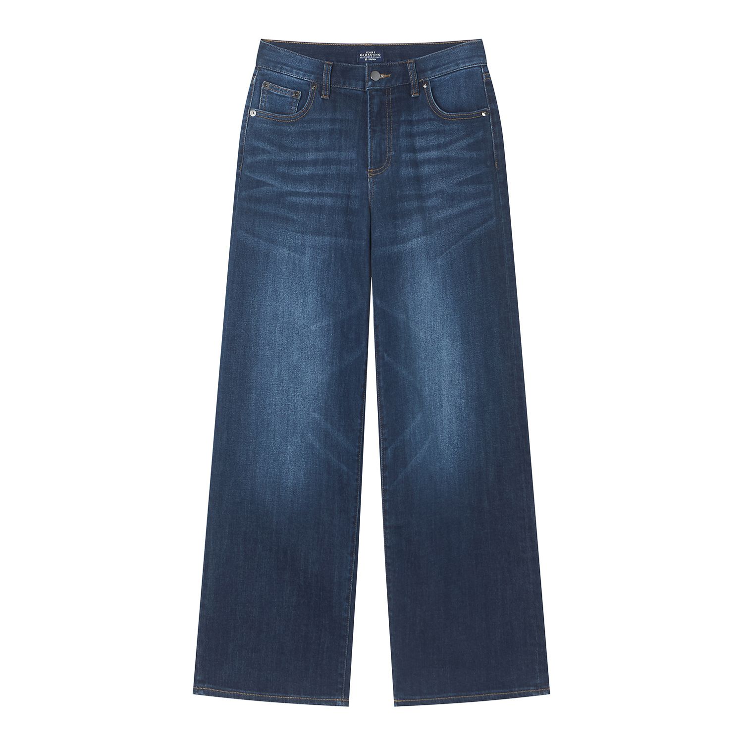 Women High Waist Loose Fit Pocket Jeans - Image 7