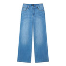 Women High Waist Loose Fit Pocket Jeans - Image 6