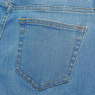 Women High Waist Loose Fit Pocket Jeans - Image 9
