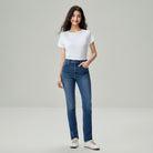 Women's Denim High Waist Slim Fit Jeans - Image 1