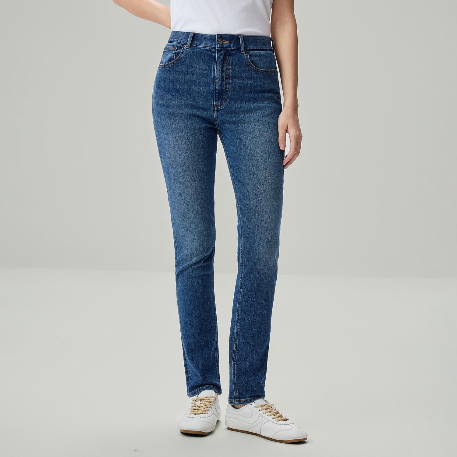 Women's Denim High Waist Slim Fit Jeans - Image 2