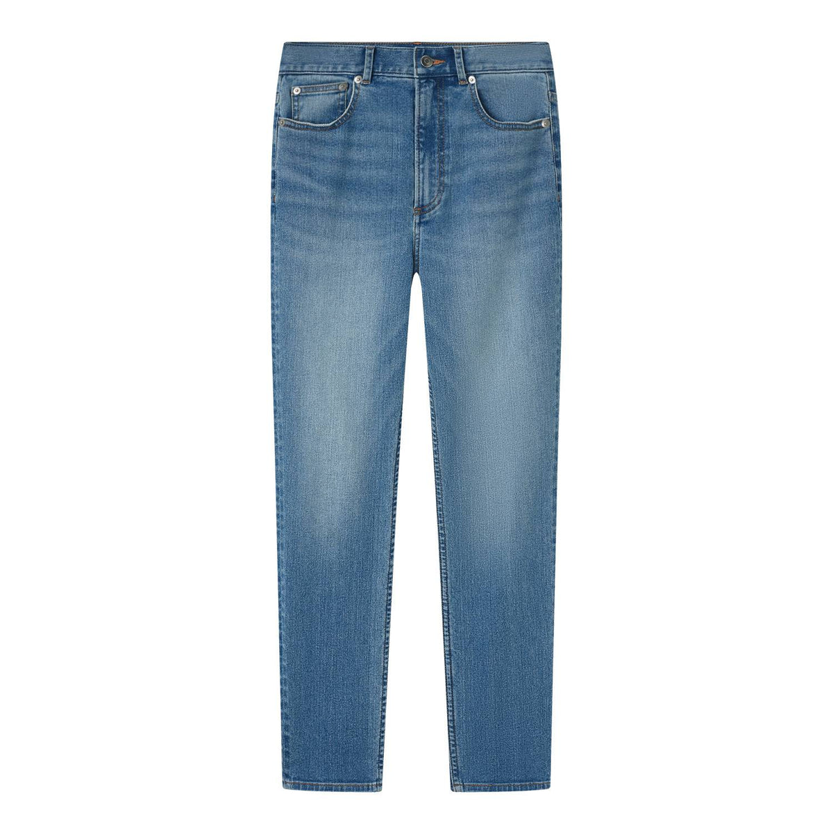 Women's Denim High Waist Slim Fit Jeans - Image 8