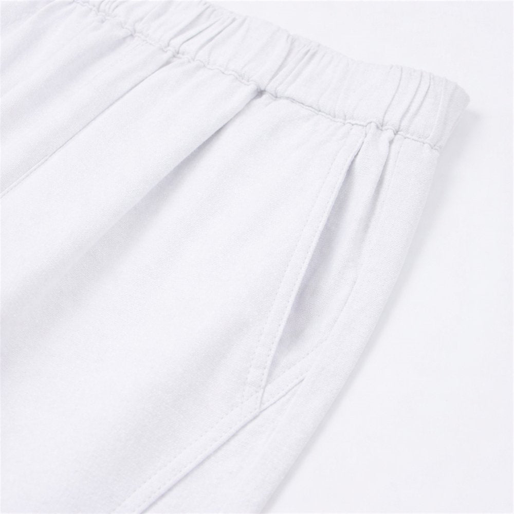 Women's Regular Taper Linen-Cotton Pants - Image 4