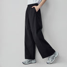 Women High Waist Wide Leg Elastic Waist Pants - Image 5
