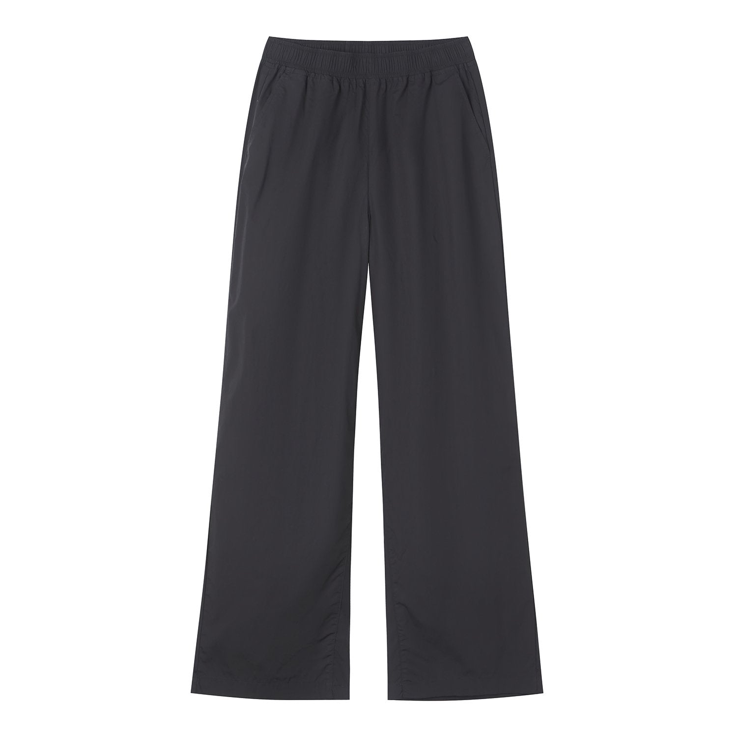 Women High Waist Wide Leg Elastic Waist Pants - Image 6