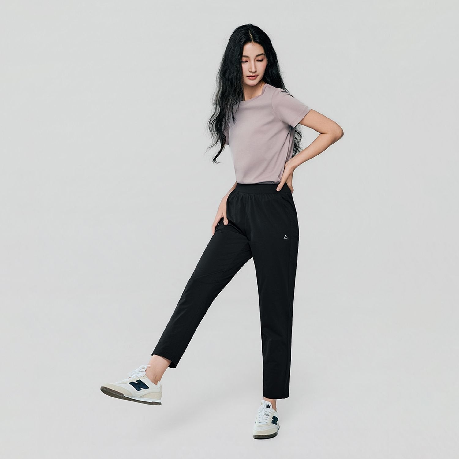 Women's High Waist Regular Elastic Waist Jogger - Image 2