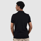 Men's Cotton Lycra Pique Flat Knit Short Sleeve Slim Polo - Image 4