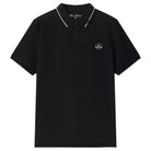 Men's Pique Flat Knit Collar Polo - Image 1