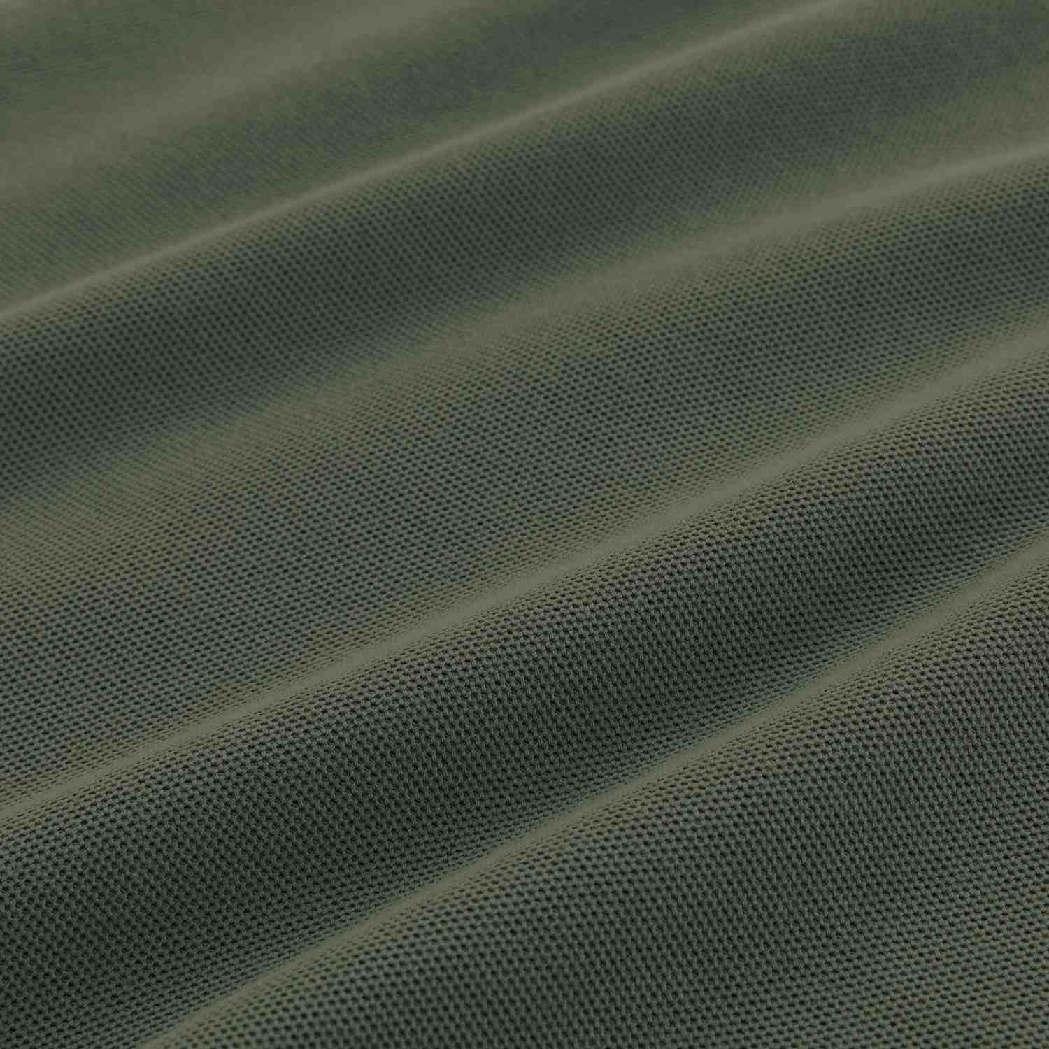 Men's Pique Flat Knit Collar Polo - Image 3