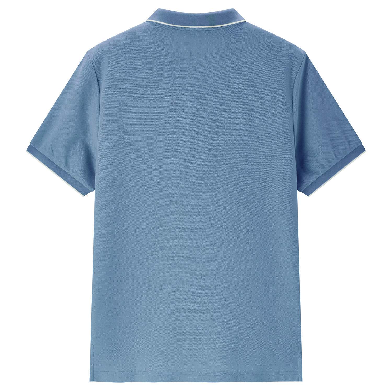 Men's Pique Flat Knit Collar Polo - Image 2