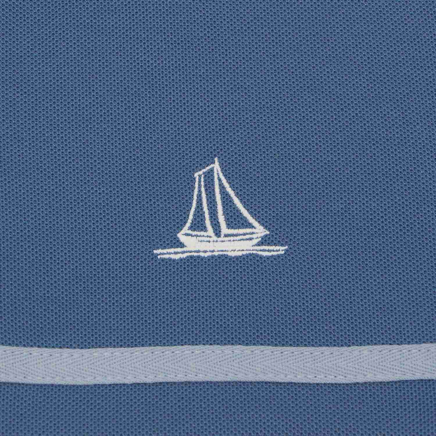 Men's Short Sleeve Slim Fit Bold Polo Shirt - Image 4