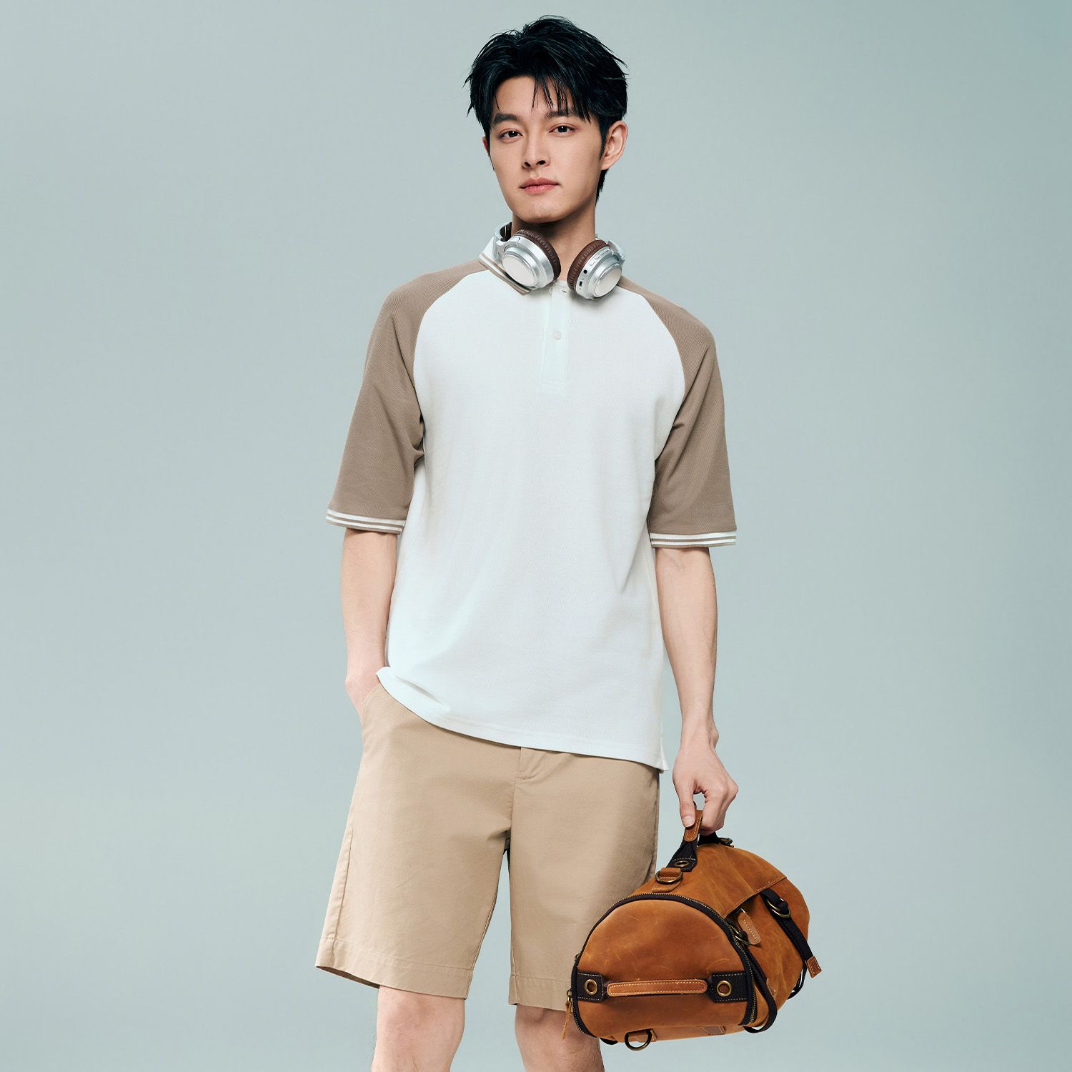 Men's Regular Fit Solid Polo - Image 5