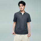 Men's Regular Fit Solid Polo - Image 2
