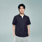 Men's Regular Fit Solid Polo - Image 1