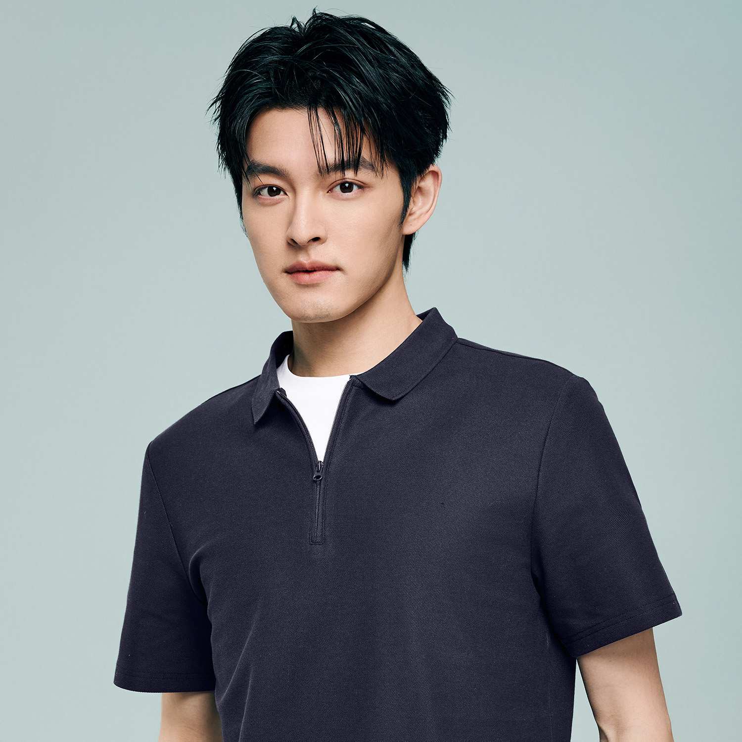 Men's Regular Fit Solid Polo - Image 5