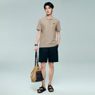Men's Regular Fit Solid Polo - Image 5